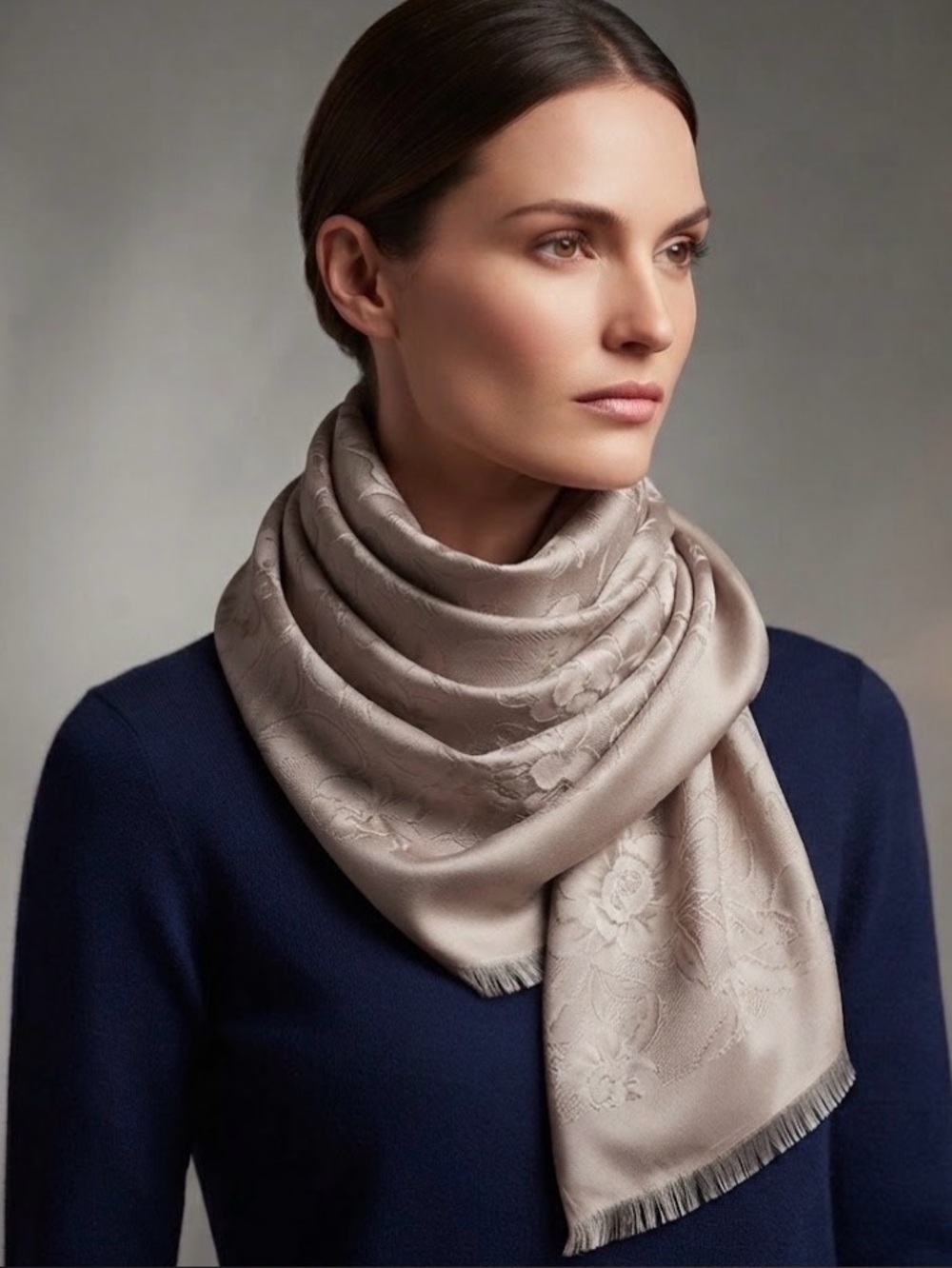 Aker Floral Scarf